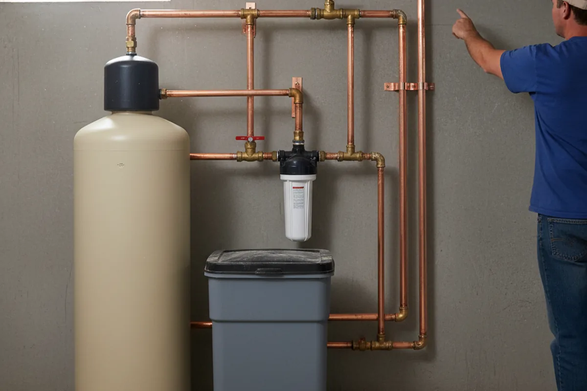 Whole-house water treatment system installed in Brandy Station